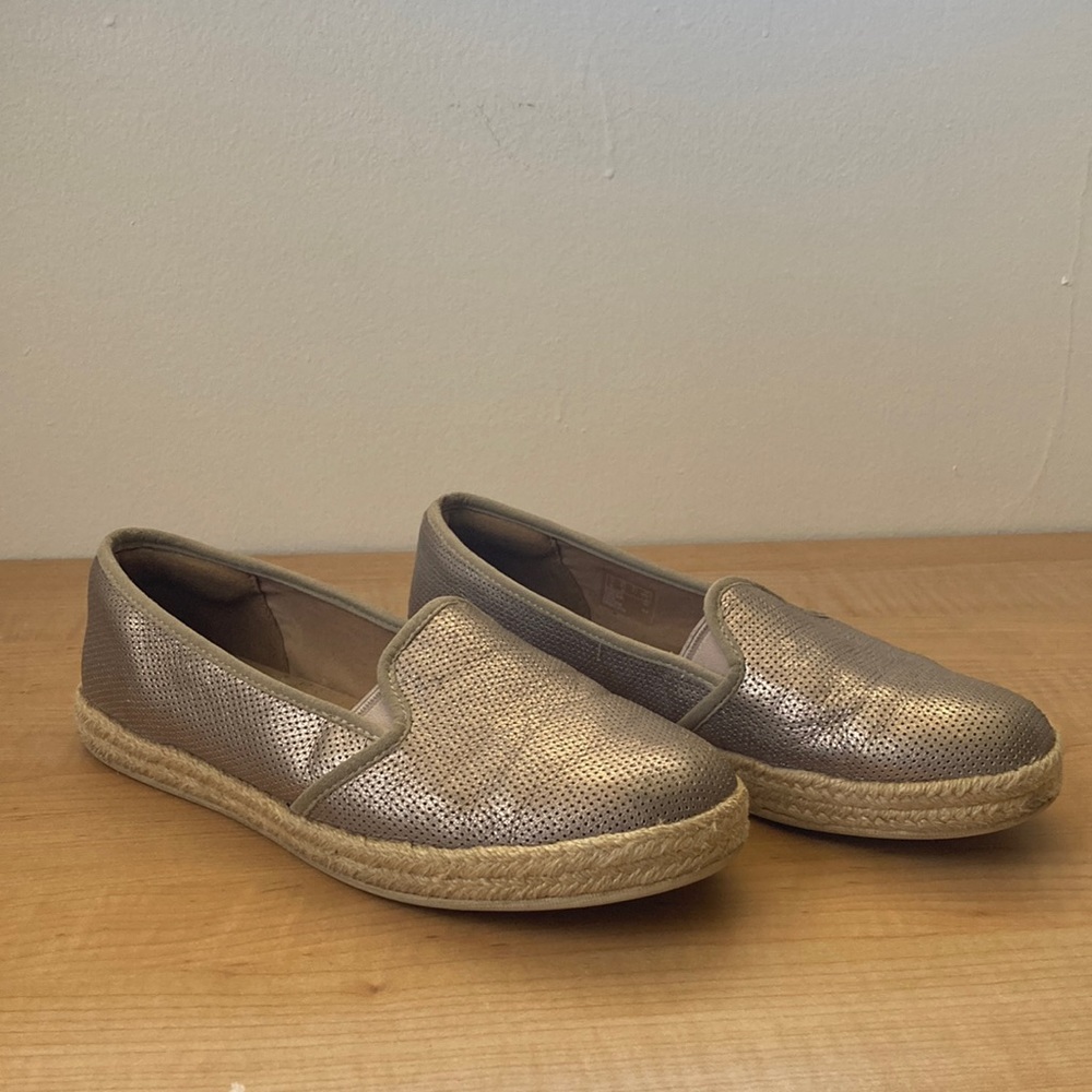 Clarks slip on espadrilles